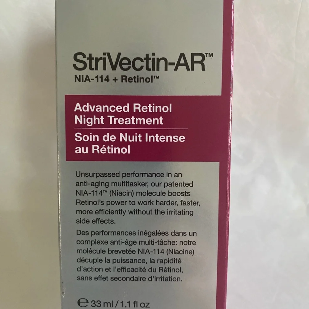 STRIVECTIN-AR NIA-114 Advanced Retinol Night Treatment Cream 1.1oz NIB $79